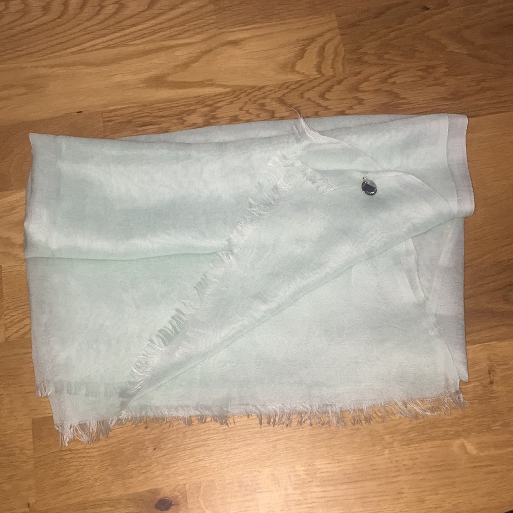 Mint Green Calvin Klein Scarf